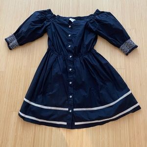 Tanya Taylor Off the Shoulder Dress